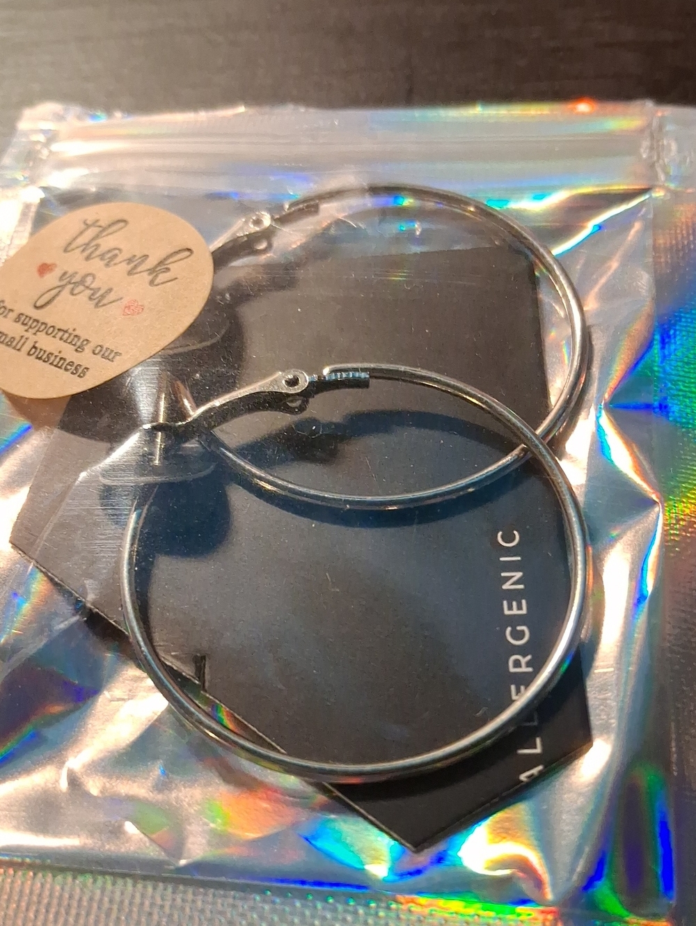 & Other Stories Silver Hoop Earrings